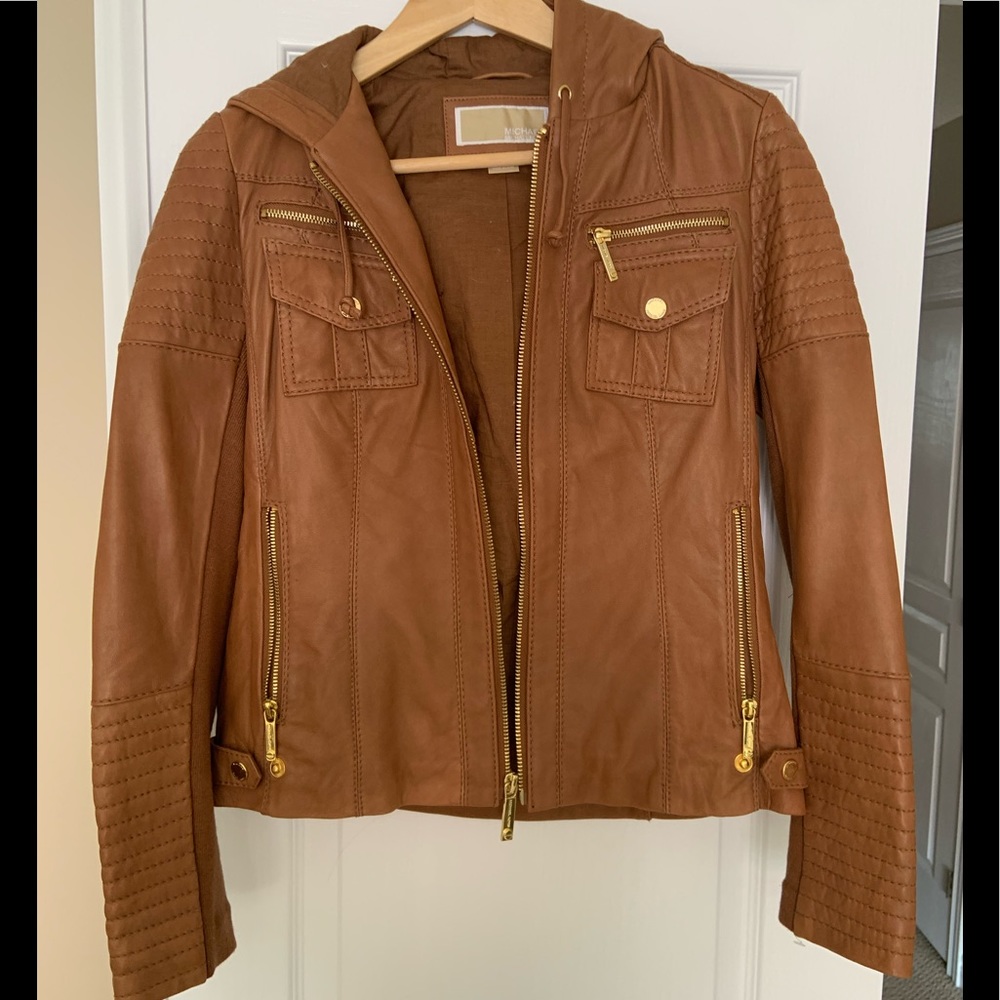 Michael Kors leather jacket